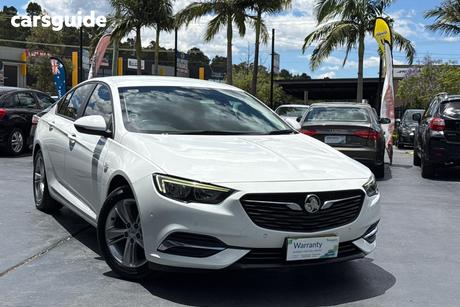White 2020 Holden Commodore Liftback Lt
