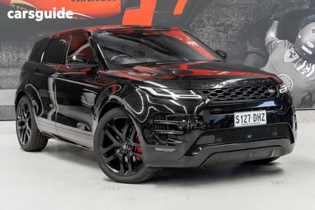 Black 2021 Land Rover Range Rover Evoque Wagon P250 R-Dynamic Hse (184Kw)