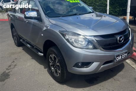 Silver 2016 Mazda BT-50 Dual Cab Utility Xtr (4X2)