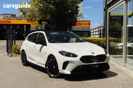 White 2025 BMW M135 Hatchback Xdrive