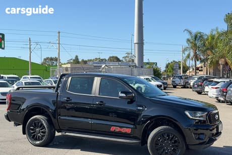 Black 2020 Ford Ranger Double Cab Pick Up Fx4 3.2 (4X4) Special Edition