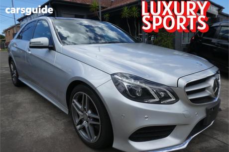 Silver 2014 Mercedes-Benz E350 Sedan