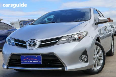 Silver 2014 Toyota Corolla Hatchback Ascent Sport