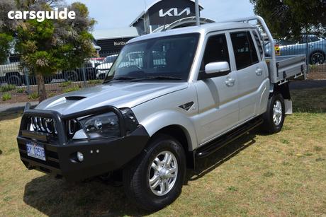 Silver 2022 Mahindra PIK-UP Dual Cab Chassis S11 4X4