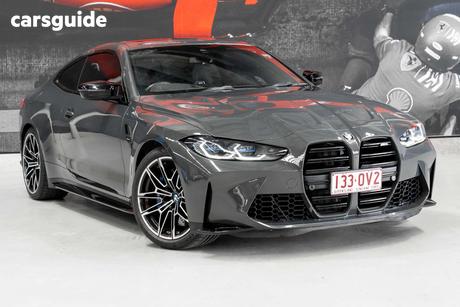 Grey 2021 BMW M4 Coupe