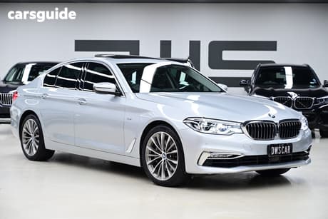 Silver 2017 BMW 530I Sedan M Sport