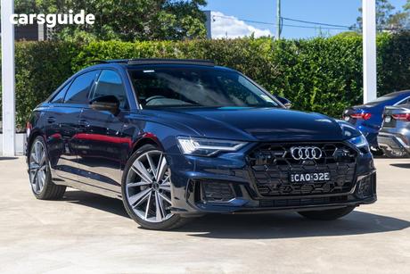 Blue 2025 Audi A6 Sedan 45 Tfsi Quattro S Line