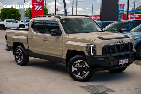 Beige 2025 Kia Tasman Double Cab Pick Up X-Line (4X4) (Std) Body Fender