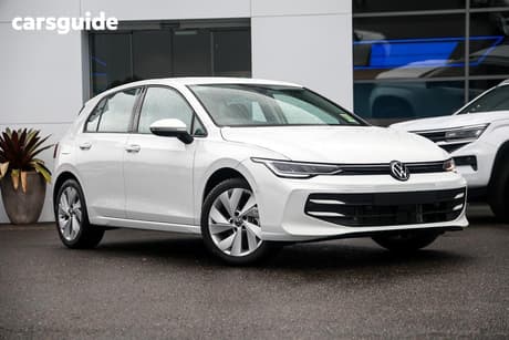White 2025 Volkswagen Golf Hatchback Life