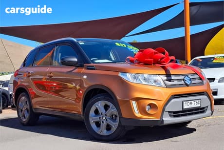 Orange 2016 Suzuki Vitara Wagon Rt-S