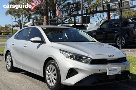 Silver 2022 Kia Cerato Sedan S