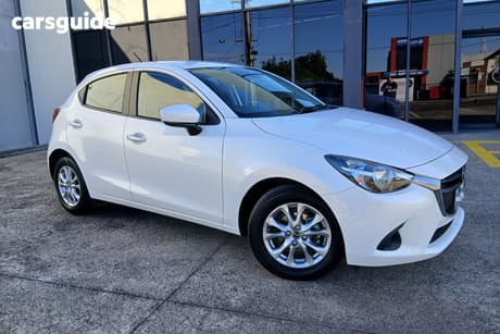 White 2018 Mazda 2 Hatchback Maxx (5Yr)
