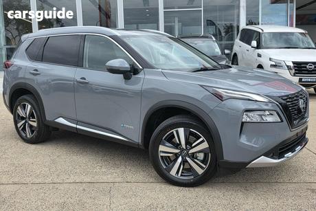 Grey 2025 Nissan X-Trail Wagon Ti (4Wd) E-Power (Hybrid)