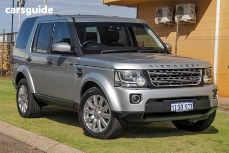 Silver 2015 Land Rover Discovery 4 Wagon 3.0 Tdv6