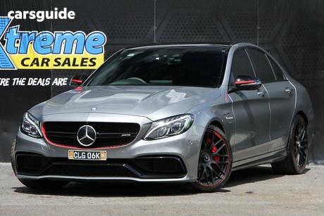 Silver 2015 Mercedes-Benz C63 Sedan Amg S