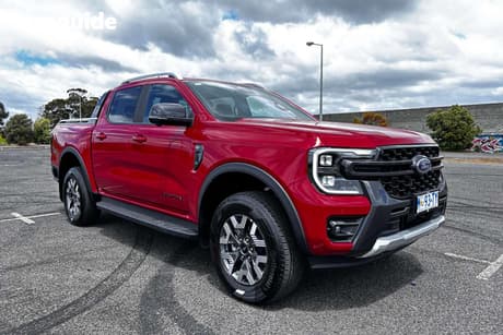 Red 2025 Ford Ranger Double Cab Pick Up Phev Wildtrak (4X4)