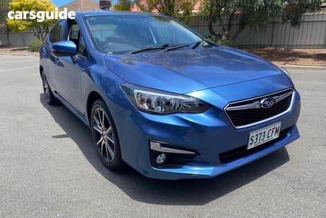 Blue 2017 Subaru Impreza Sedan 2.0I (Awd)