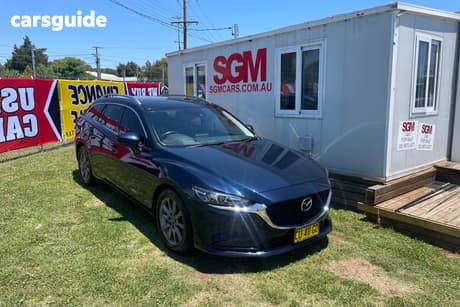 Blue 2019 Mazda Mazda6 SUV SPORT