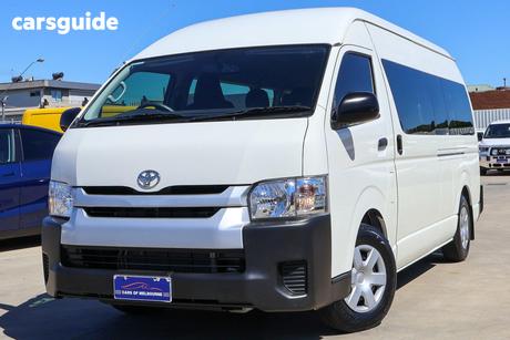 White 2018 Toyota HiAce Bus Commuter (12 Seats)