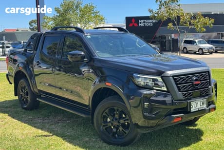 Black 2021 Nissan Navara Dual Cab Pick-up Pro-4X (4X4)