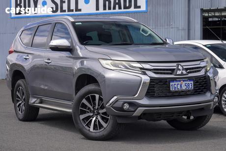 Grey 2016 Mitsubishi Pajero Sport Wagon Gls (4X4) 7 Seat