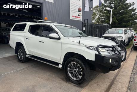 White 2019 Mitsubishi Triton Double Cab Pick Up Gls (4X4)