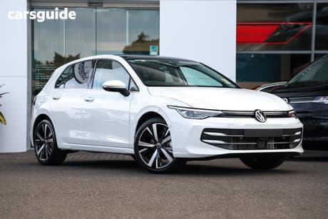 White 2025 Volkswagen Golf Hatchback Style