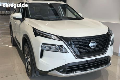 White 2025 Nissan X-Trail Wagon Ti (4Wd) E-Power (Hybrid)