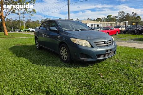 Grey 2007 Toyota Corolla Sedan Ascent
