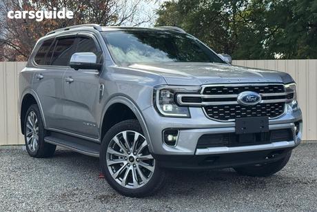 Silver 2023 Ford Everest Wagon Platinum (4Wd)