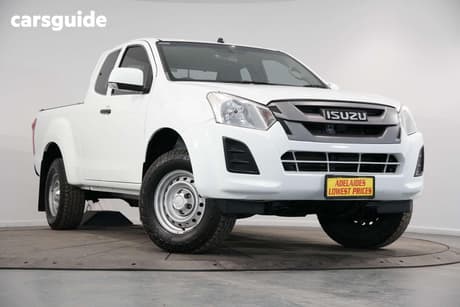 White 2020 Isuzu D-MAX Space Cab Utility Sx Hi-Ride (4X2)