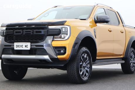 Yellow 2023 Ford Ranger Double Cab Pick Up Wildtrak 2.0 (4X4)