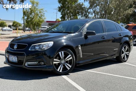 Black 2015 Holden Commodore Sedan Ss Storm