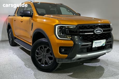 Yellow 2023 Ford Ranger Double Cab Pick Up Wildtrak 2.0 (4X4)