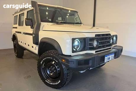 White 2025 Ineos Grenadier Utility Wagon Trialmaster Edition