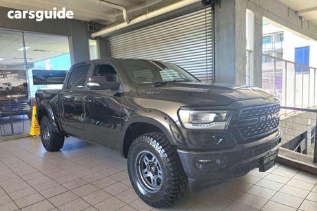 Black 2021 RAM 1500 Crew Cab Utility Limited