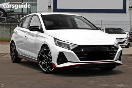 White 2025 Hyundai I20 Hatchback N