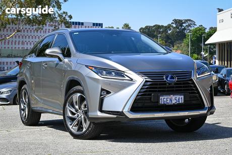 Grey 2016 Lexus RX450H Wagon Sports Luxury Hybrid