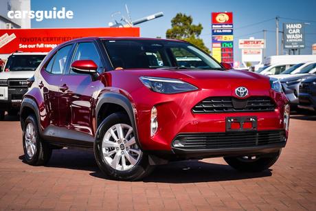 Red 2024 Toyota Yaris Cross Wagon Gx Hybrid
