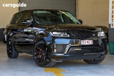 Black 2020 Land Rover Range Rover Sport Wagon Sdv6 Se (183Kw)