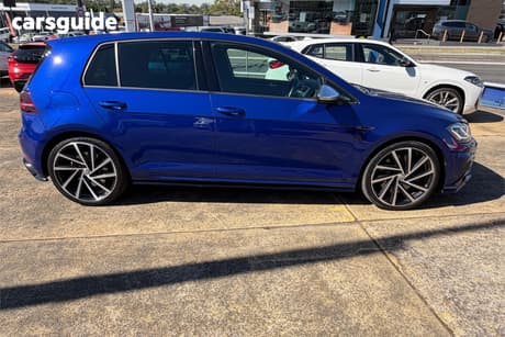 Blue 2020 Volkswagen Golf Hatchback R