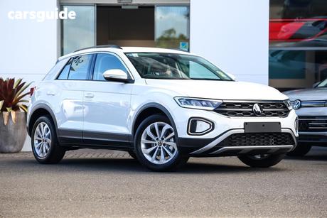 White 2025 Volkswagen T-ROC Wagon Tsi110 Citylife