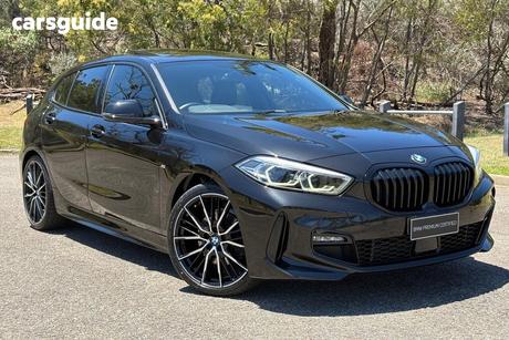 Black 2021 BMW 118I Hatchback M Sport