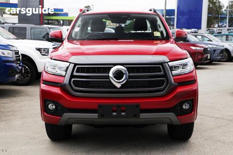 Red 2025 GWM Cannon Dual Cab Utility Lux (4X4)
