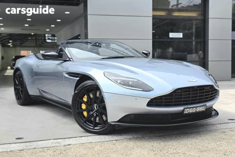 Silver 2020 Aston Martin DB11 Convertible Volante