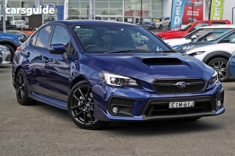 Blue 2020 Subaru WRX Sedan Premium (Awd)
