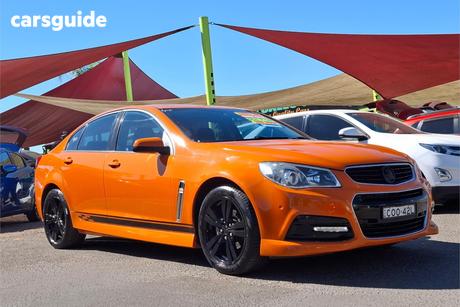 Orange 2013 Holden Commodore Sedan Sv6