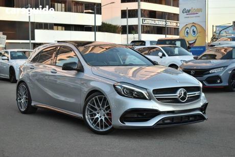 Silver 2017 Mercedes-Benz A45 Hatchback Amg