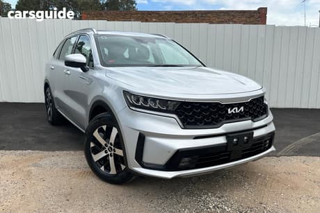 Silver 2022 Kia Sorento Wagon Sport 7 Seat