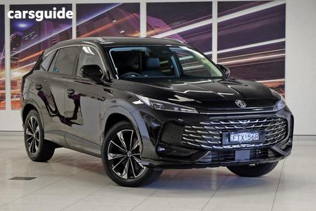 Black 2025 MG HS Wagon Essence